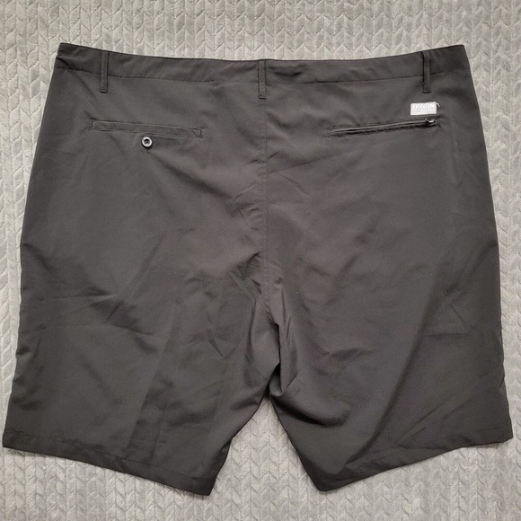 Dixxon Flannel Co. Live Fast Forever Stretch Golf Shorts Men’s Size 48 Black EUC - Picture 7 of 8